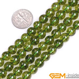 Peridot Beads 15 inch Strand 6mm 8mm