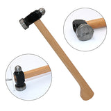 Round Head Hammer Wooden Handle DIY Jewelry Making Household Tapping