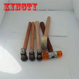 Rubber Hammer with Wooden Handle for Jewelry Forming Hammer