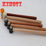 Rubber Hammer with Wooden Handle for Jewelry Forming Hammer