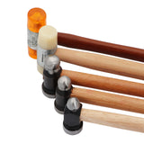 Rubber Hammer with Wooden Handle for DIY Crafts
