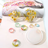 Hexagonal Resin Tray Mold Jewelry Soap Candle Holder Epoxy Casting Molds