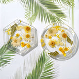 Hexagonal Resin Tray Mold Jewelry Soap Candle Holder Epoxy Casting Molds
