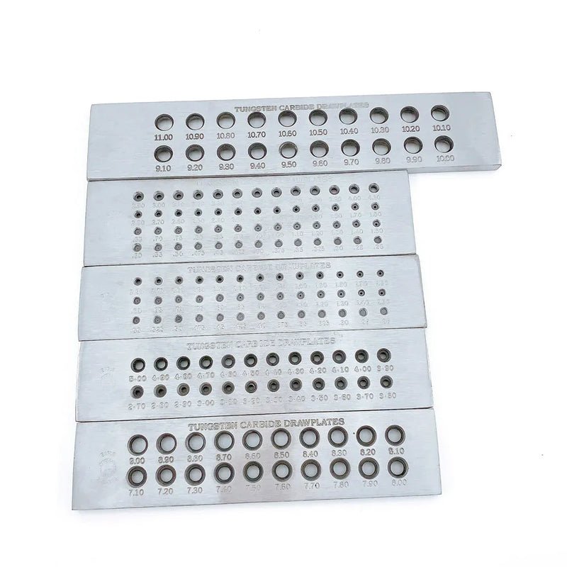 Tungsten Carbide Wire Drawplate for Jewelry Making Round 0.26-11.0mm