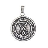 Satan Sheep Head Pendant Necklace Evil Symbol Jewelry