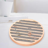 Wooden Jewelry Organizer Box for Rings Earrings Storage