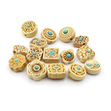 Wooden Beads Small Bead Charms for Bracelet Jewelry Making