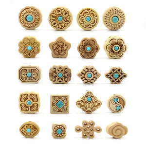 Wooden Beads Small Bead Charms for Bracelet Jewelry Making