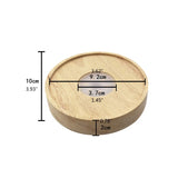 LED Lights Display Base Wooden Pedestal for Acrylic Night Lamp