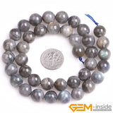 Labradorite Stone Beads for DIY Jewelry Making Strand 15inch Necklace