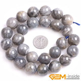 Labradorite Stone Beads for DIY Jewelry Making Strand 15inch Necklace