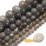 Labradorite Stone Beads for DIY Jewelry Making Strand 15inch Necklace