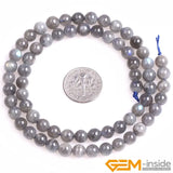 Labradorite Stone Beads for DIY Jewelry Making Strand 15inch Necklace