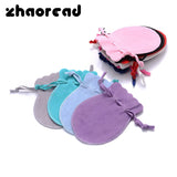 Velvet Gift Drawstring Bags Jewelry Display Pouches 10pcs