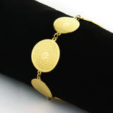 Lady Link Chain Bracelet - Spanish Prayer Bible - Stainless Steel Bangle