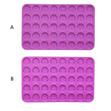 Round Letter Mold for Resin Crafting Jewelry Charm