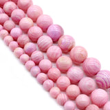 Pink Shell Beads Natural Stone DIY Bead 6-12mm