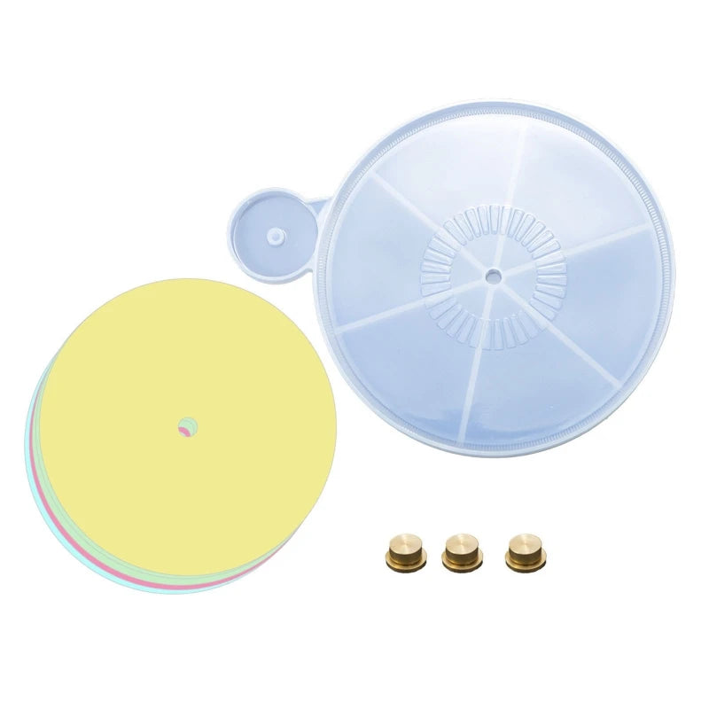 Lucky Roulette Turntable Game Board Mold for Family Game Night