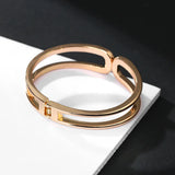 Metal Bangle for Girl, Open Bangle Wedding Party Gift