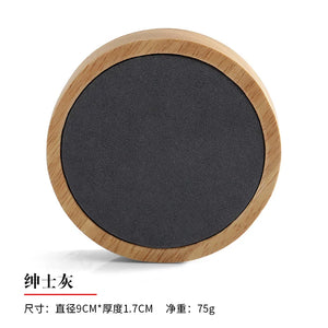 Microfiber Wood Jewelry Bracelet Display Stand