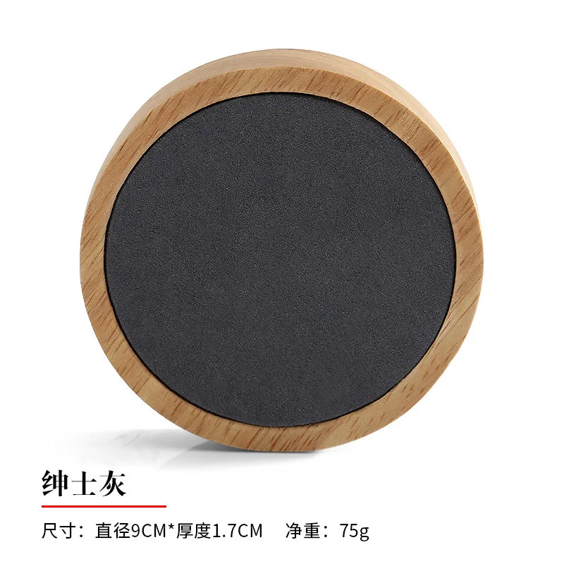 Microfiber Wood Jewelry Bracelet Display Stand