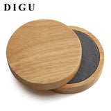 Microfiber Wood Jewelry Bracelet Display Stand