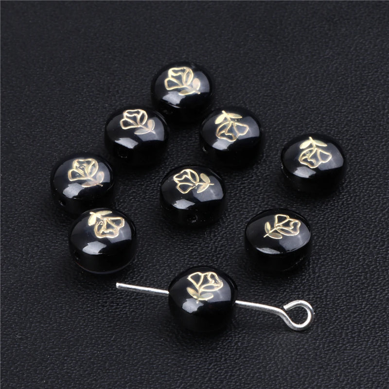 Mother of Pearl Shell Beads Heart Natural Shell Loose Beads 7-8mm