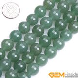 Green Aventurine Jade Beads for DIY Jewelry Making