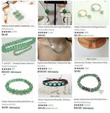 Green Aventurine Jade Beads for DIY Jewelry Making