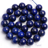 Natural Lapis Lazuli Stone Beads 15 Inch Bracelet Necklace Jewelry