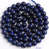 Natural Lapis Lazuli Stone Beads 15 Inch Bracelet Necklace Jewelry