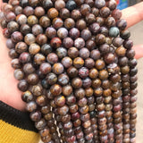 Natural Pietersite Stone Beads 6/8/10mm Loose Namibia DIY Jewelry Making