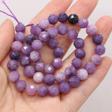 Fluorite Beads Austria Faceted Crystal Spacer Bead