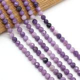 Fluorite Beads Austria Faceted Crystal Spacer Bead