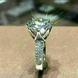 Vintage Wedding Bands Round Romantic Rings Gift