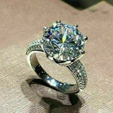 Vintage Wedding Bands Round Romantic Rings Gift