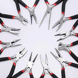 Round Nose End Cutting Jewelry Beadwork Pliers