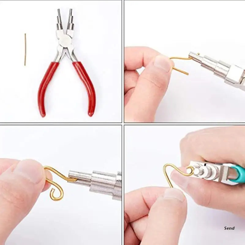 Round Nose Pliers & Wire Cutter Set for Jewelry Repair