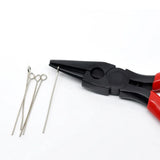 Round Nose and Concave Pliers Beading Jewelry Tool DIY Stainless Steel