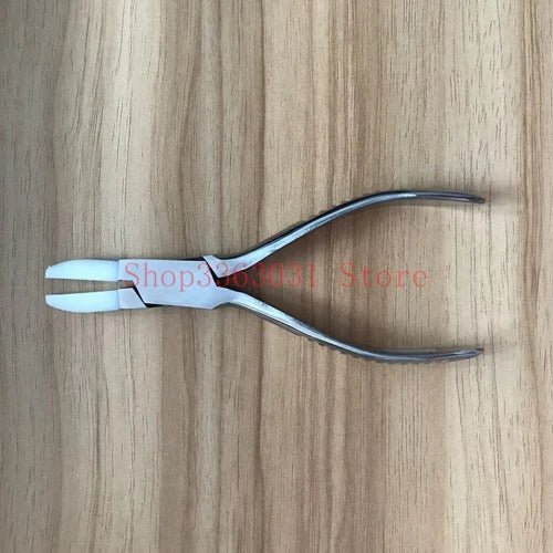 Round Nose & Nylon Flat Jaw Pliers Jewelry Wire Forming Stainless Steel