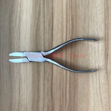 Round Nose & Nylon Flat Jaw Pliers Jewelry Wire Forming Stainless Steel