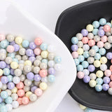 Round Pearls Beads 6/8/10mm Mixed Loose ABS Beads Balls for DIY Craft