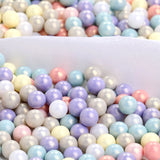 Round Pearls Beads 6/8/10mm Mixed Loose ABS Beads Balls for DIY Craft