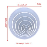 Round Pendant Silicone Mold Jewelry Tool Making DIY Craft Home Wall Decoration