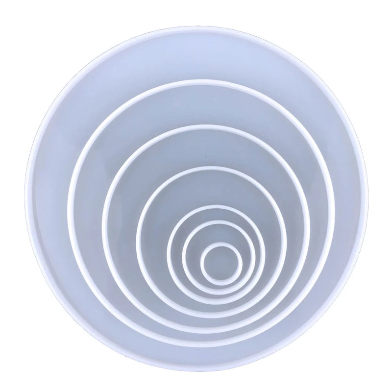Round Pendant Silicone Mold Jewelry Tool Making DIY Craft Home Wall Decoration