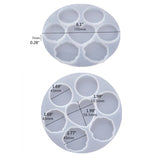 Round Phone Grip Silicone Resin Mold