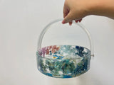 Portable Storage Basket Ice Cube Beer Barrel Epoxy Resin Mold