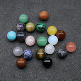 Round Quartz Stone Beads 20mm Charms Healing Natural Pink Crystal DIY Decoration