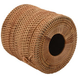Rattan Tissue Box Holder for Bathroom, Home, Hotel and Office