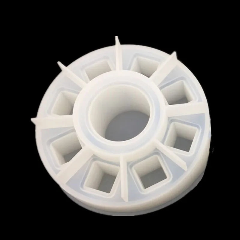 Round Rectangle Square Storage Boxes Resin Mold Jewelry Molds